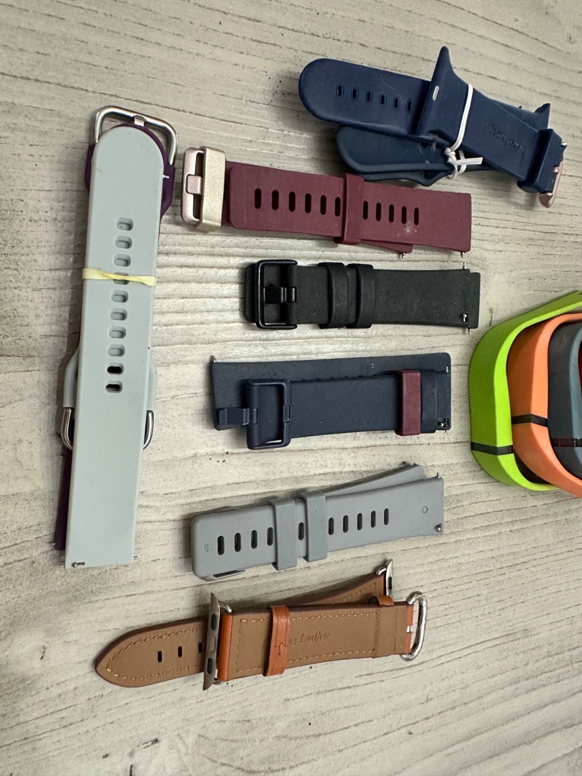 Assorted Smartwatch & Classic Watch Bands Imitation Leather Silicone More