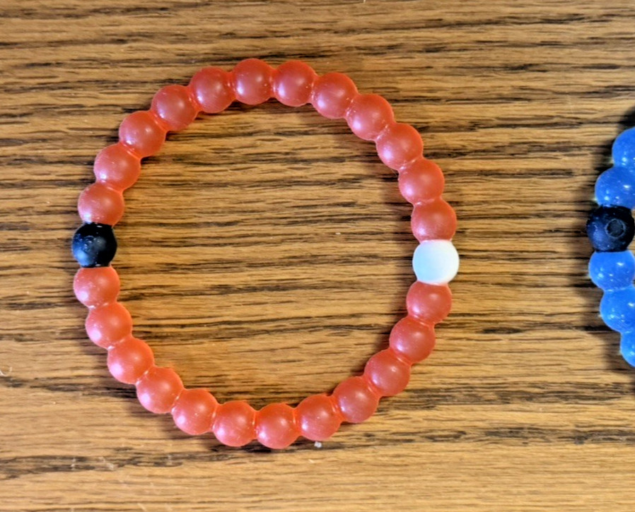 LOT OF TEN (10) LOKAI Silicone Bracelets Assortment of Colors and Sizes