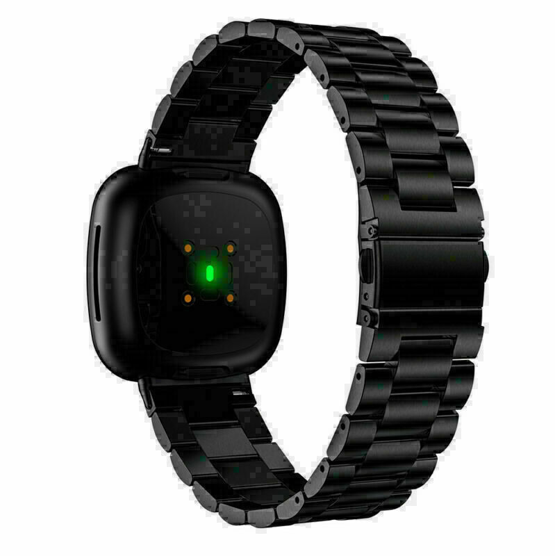 For Fitbit Versa 4 3 / Fitbit Sense 1 2 Stainless Steel Watch Band Strap + Tool