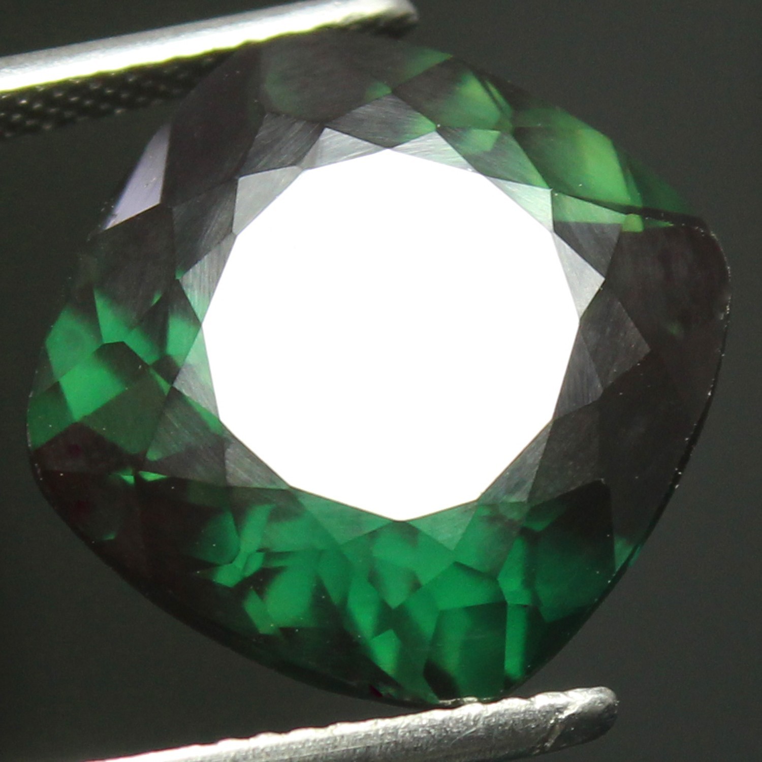Natural 11.65 Ct Certified Kenya Green Tsavorite 13×13 MM Cushion Unheated Gems