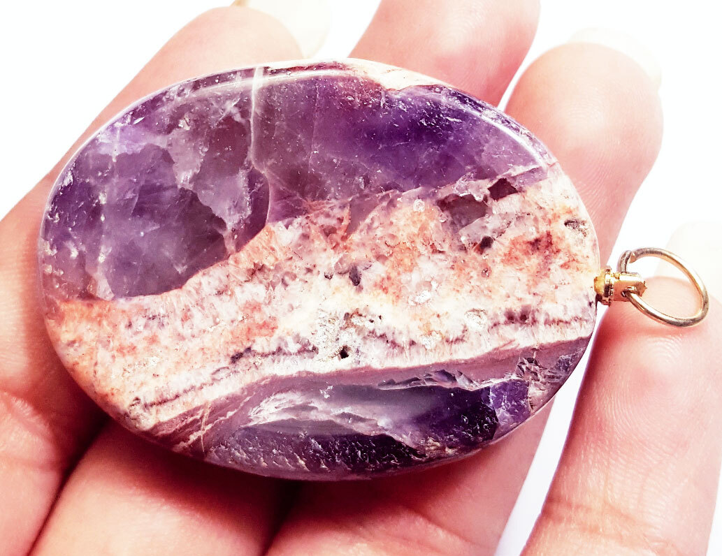 100% Natural Amethyst 99.20 Ct Certified Loose Gemstone Use For Pendant