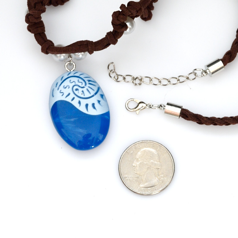 Princess Moana Necklace Pendant Heart of Te Fiti