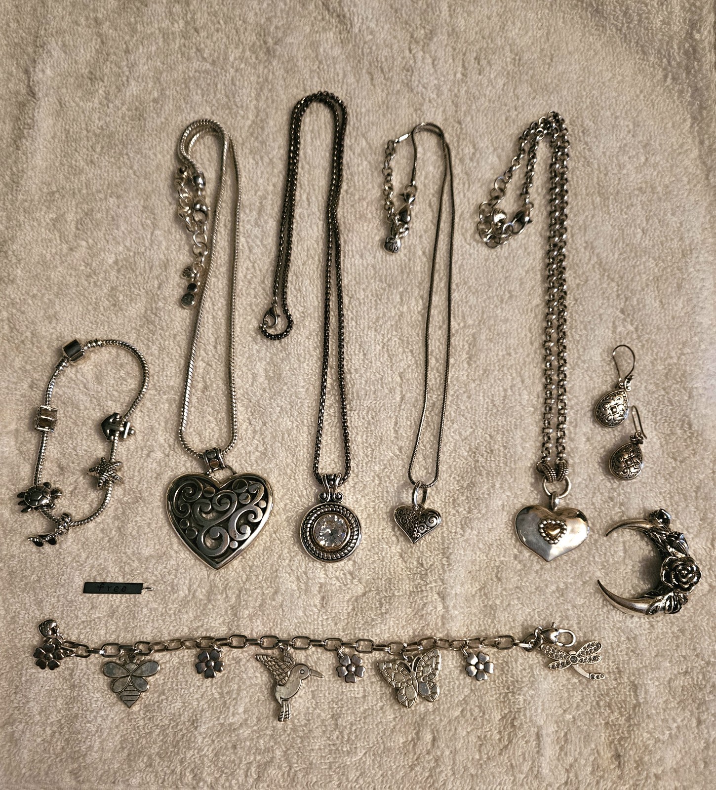 Lot Of Brighton Jewelry Necklace and Bracelets
