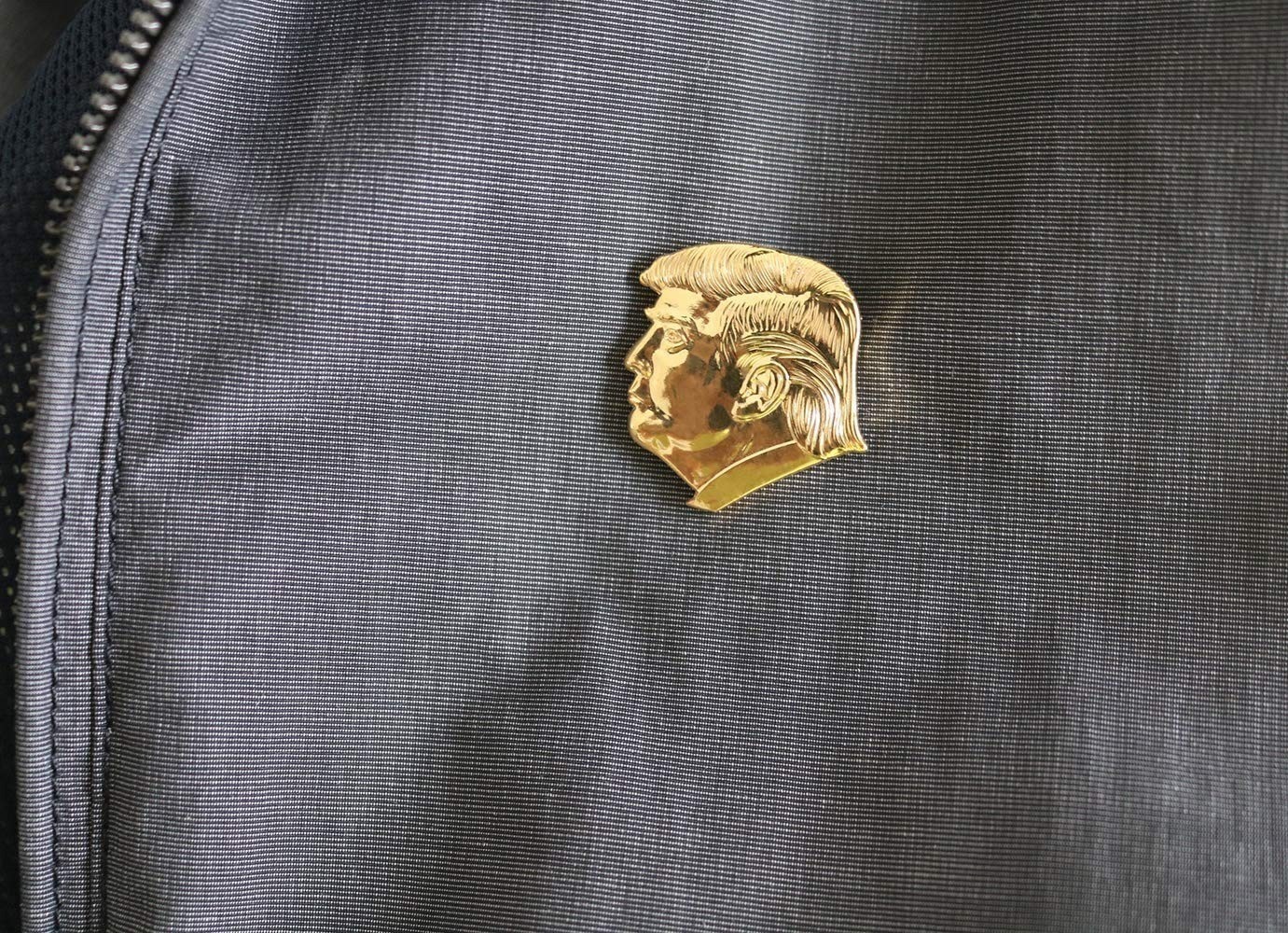 Gold Plated Donald Trump Lapel Pin 1.2″ x 1.2″ – Collectible
