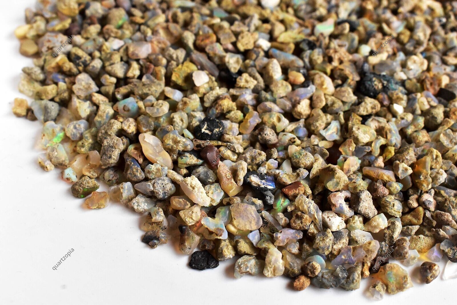 Natural Ethiopian Fire Opal 100 Cts Uncut Certified Gemstone Rough Lot