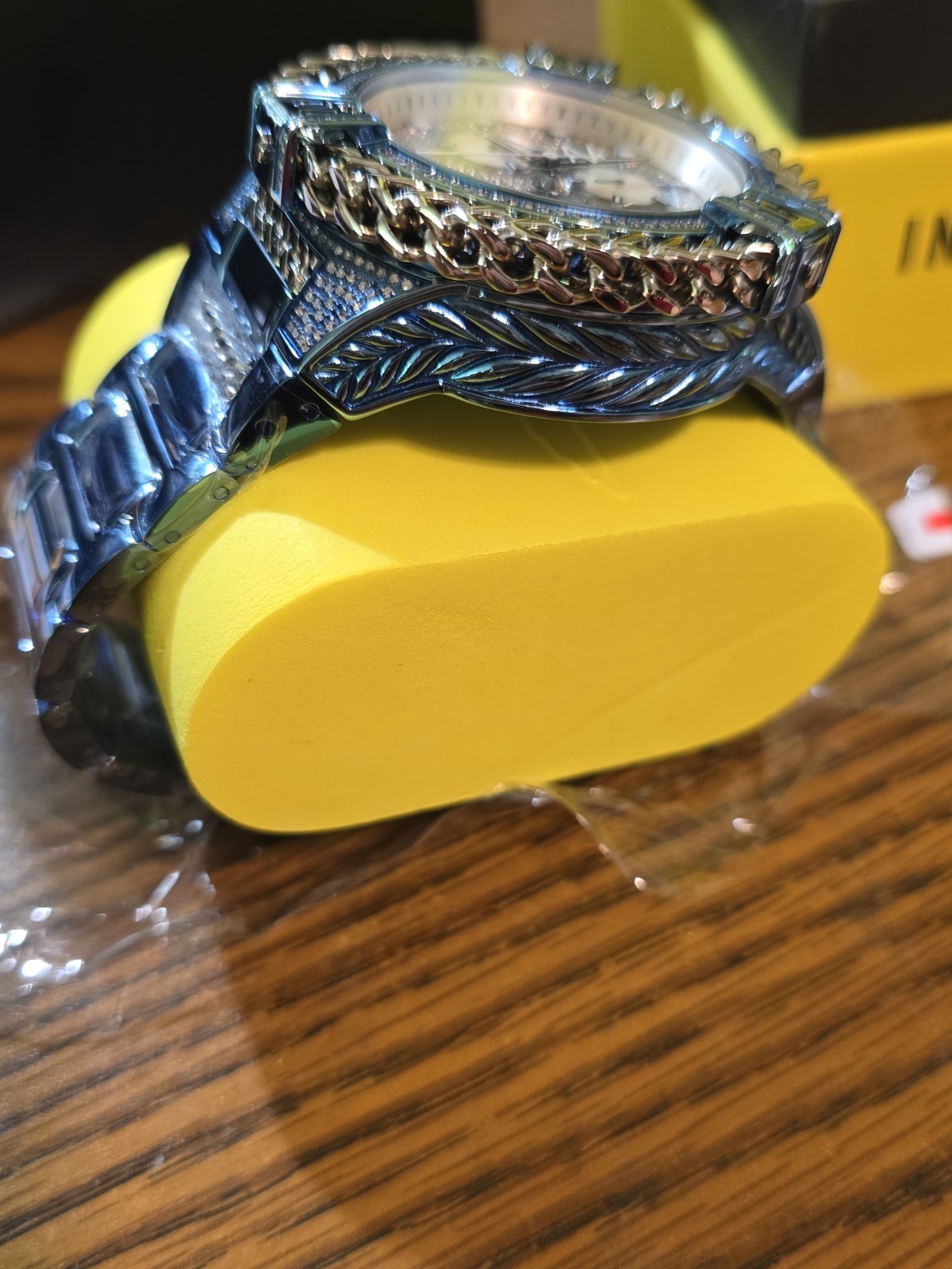 New Invicta Reserve Bolt Hercules 34282 Lim Ed Ice Blue Ronda Z60 539 Gen Diamon