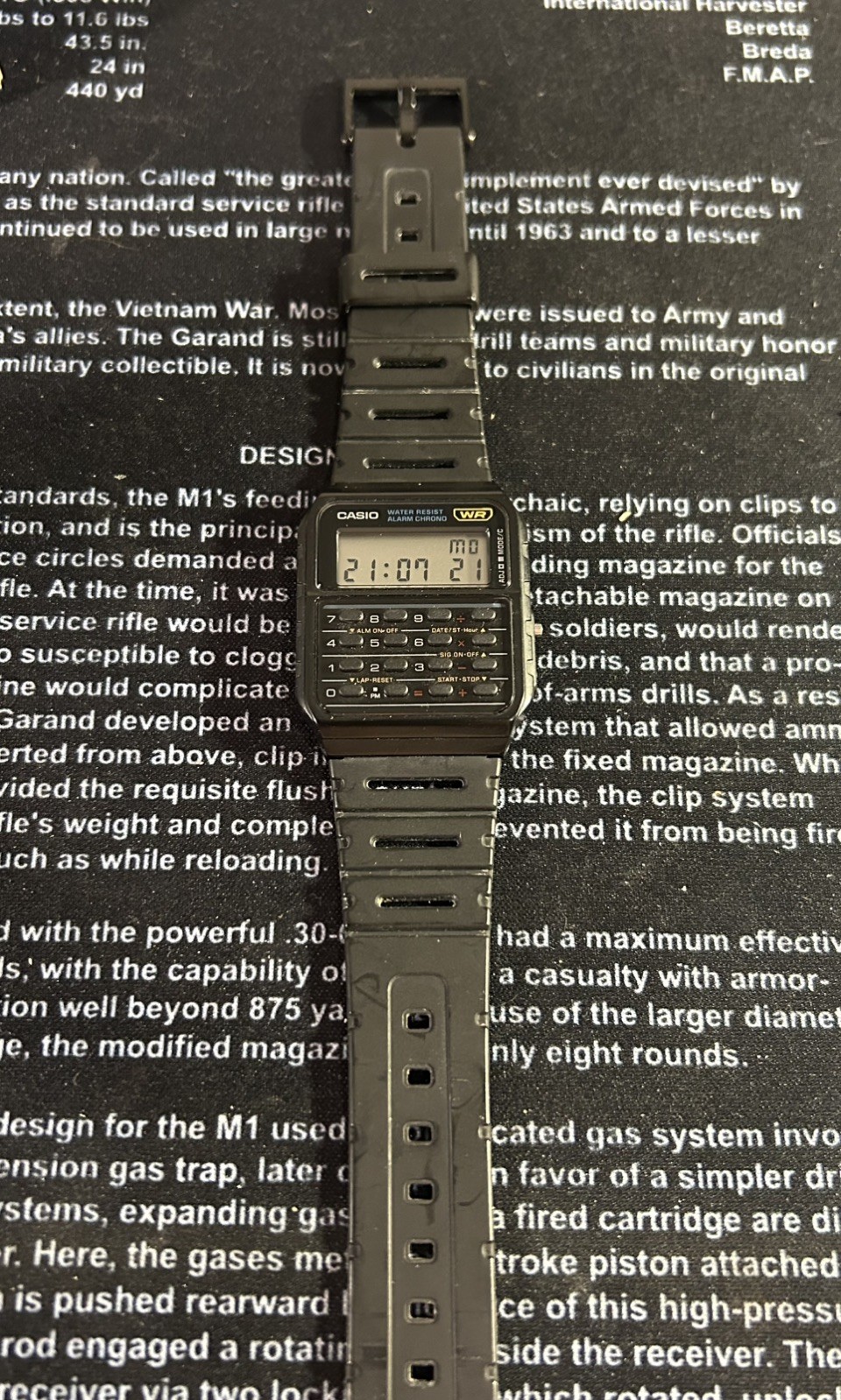Casio CA53W-1 Wrist Watch for Men