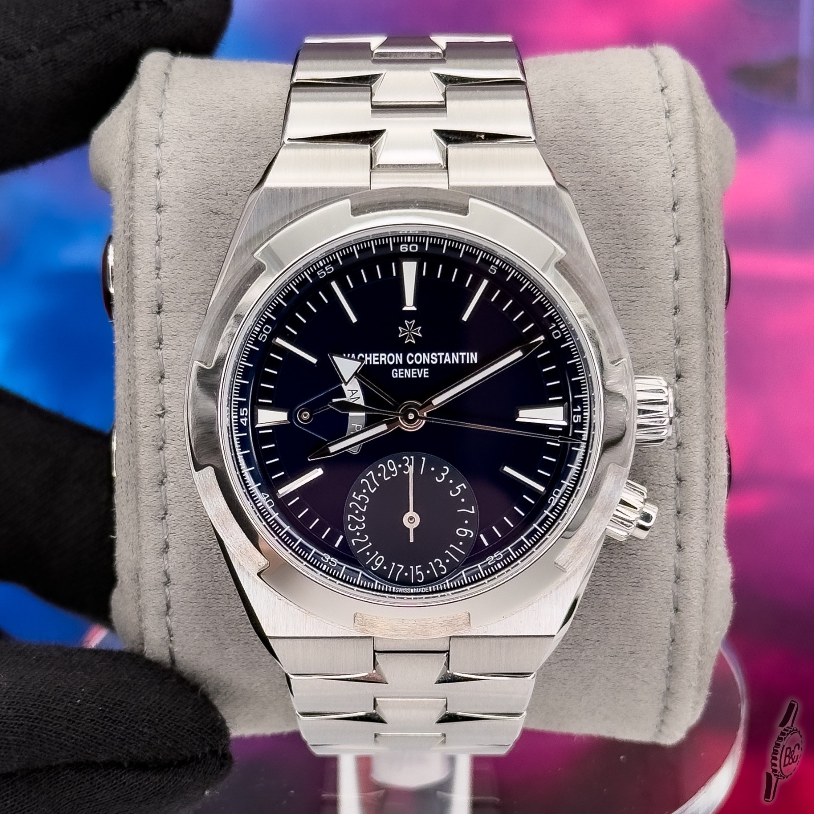 | IN STOCK | 2025 Vacheron Constantin Overseas Blue Watch – 4500V/110A-B128