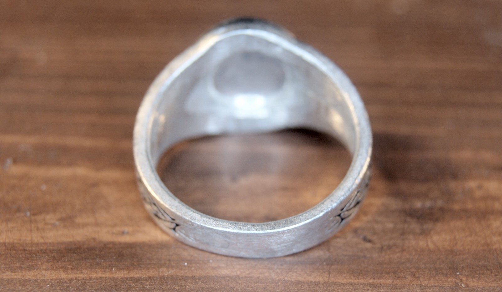 Celtic Shamrock RIng 3 Leaf Clover with Celtic Knot eternity interconnectedness
