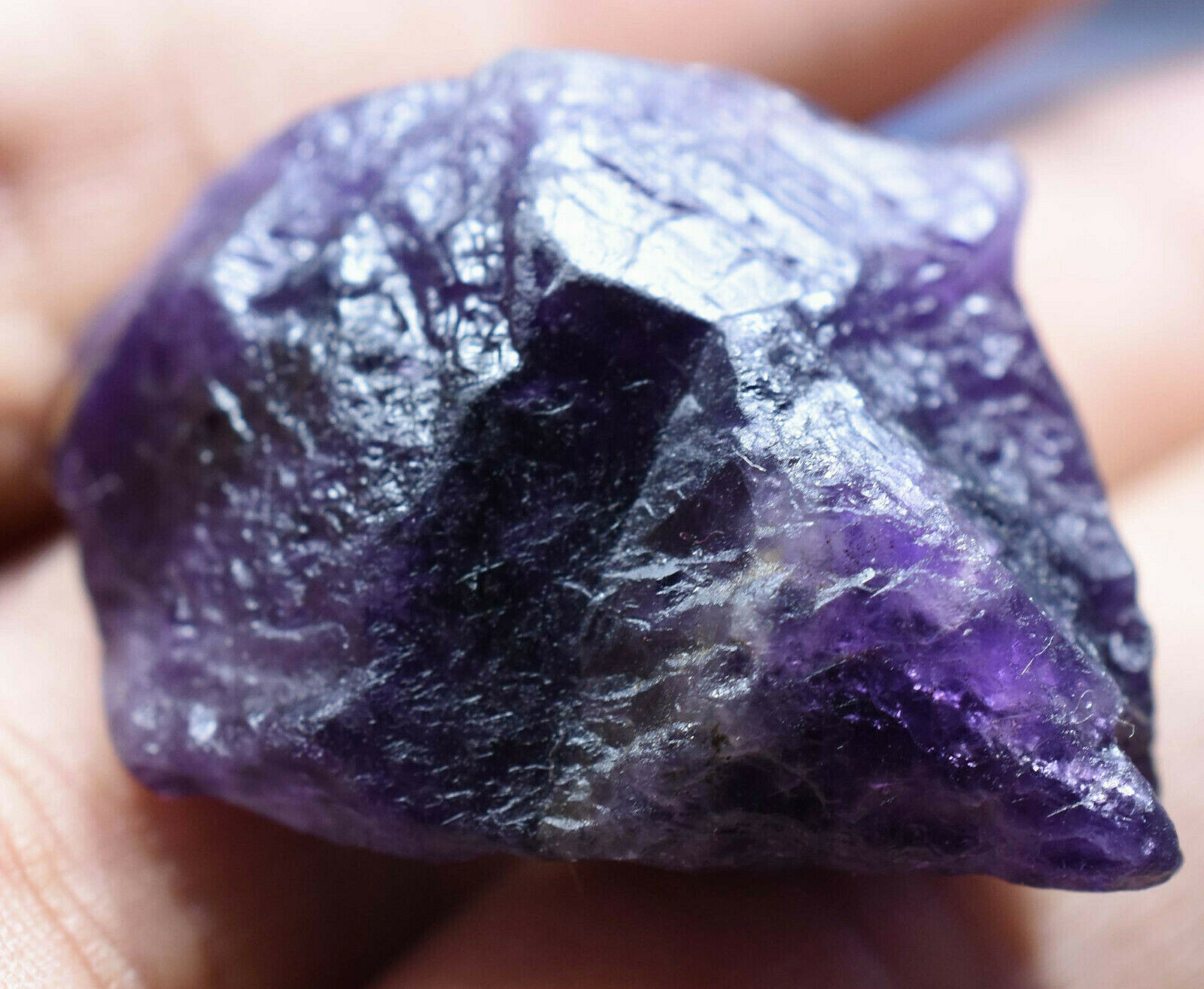 Deep Purple African Amethyst 72.85 Ct Specimen AAA+ Quality Natural Rough