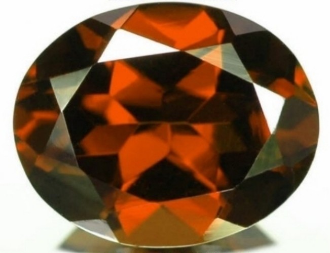 RED GARNET 10 x 8 MM OVAL CUT ALL NATURAL
