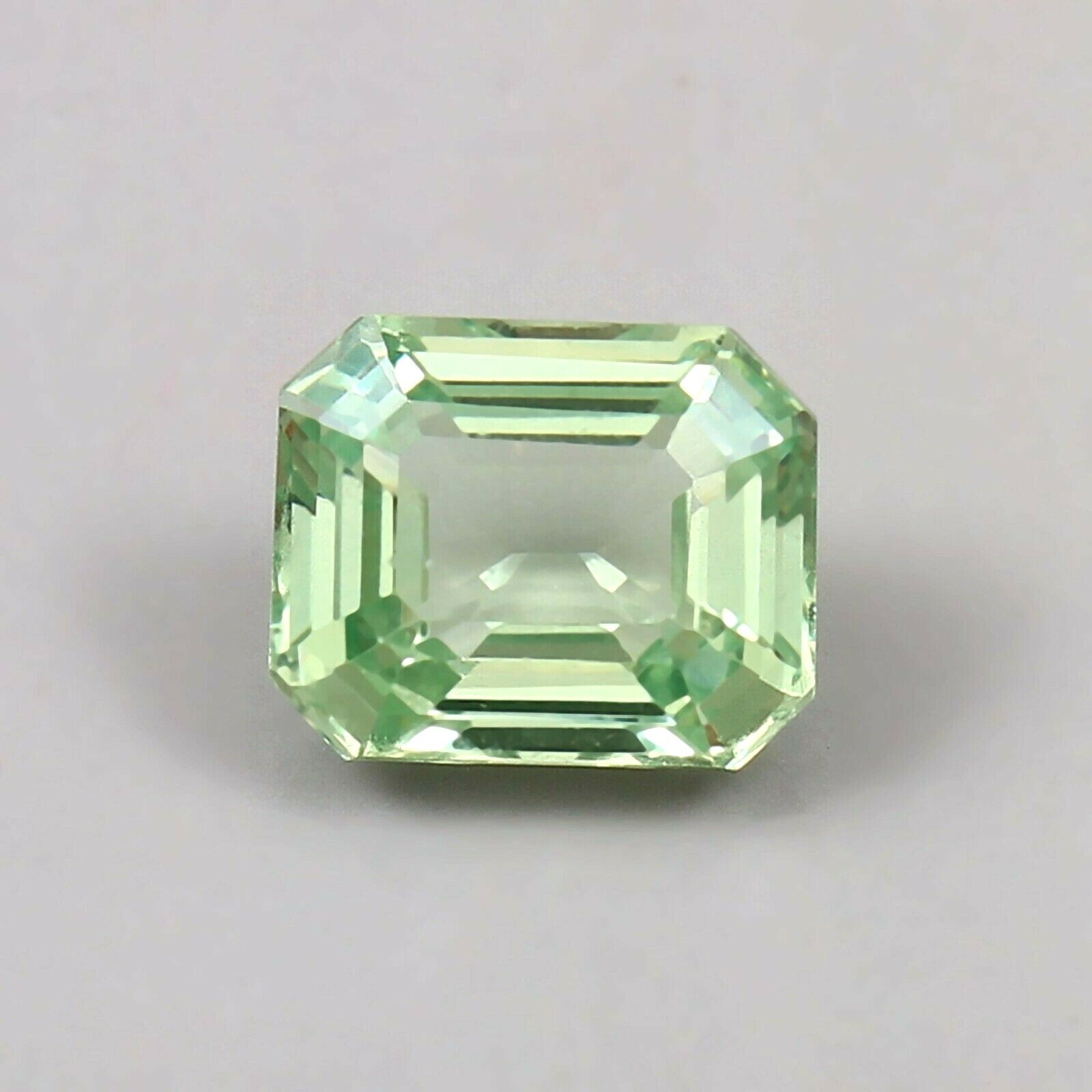 AAA Natural Flawless Green Ceylon Chrysoberyl Loose Radiant Cut Gemstone 11×9 MM