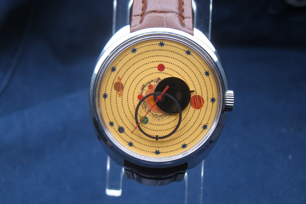 watch RAKETA solar system SPACE PLANET COPERNICUS COPERNIC RUSSIAN SOVIET ussr 3