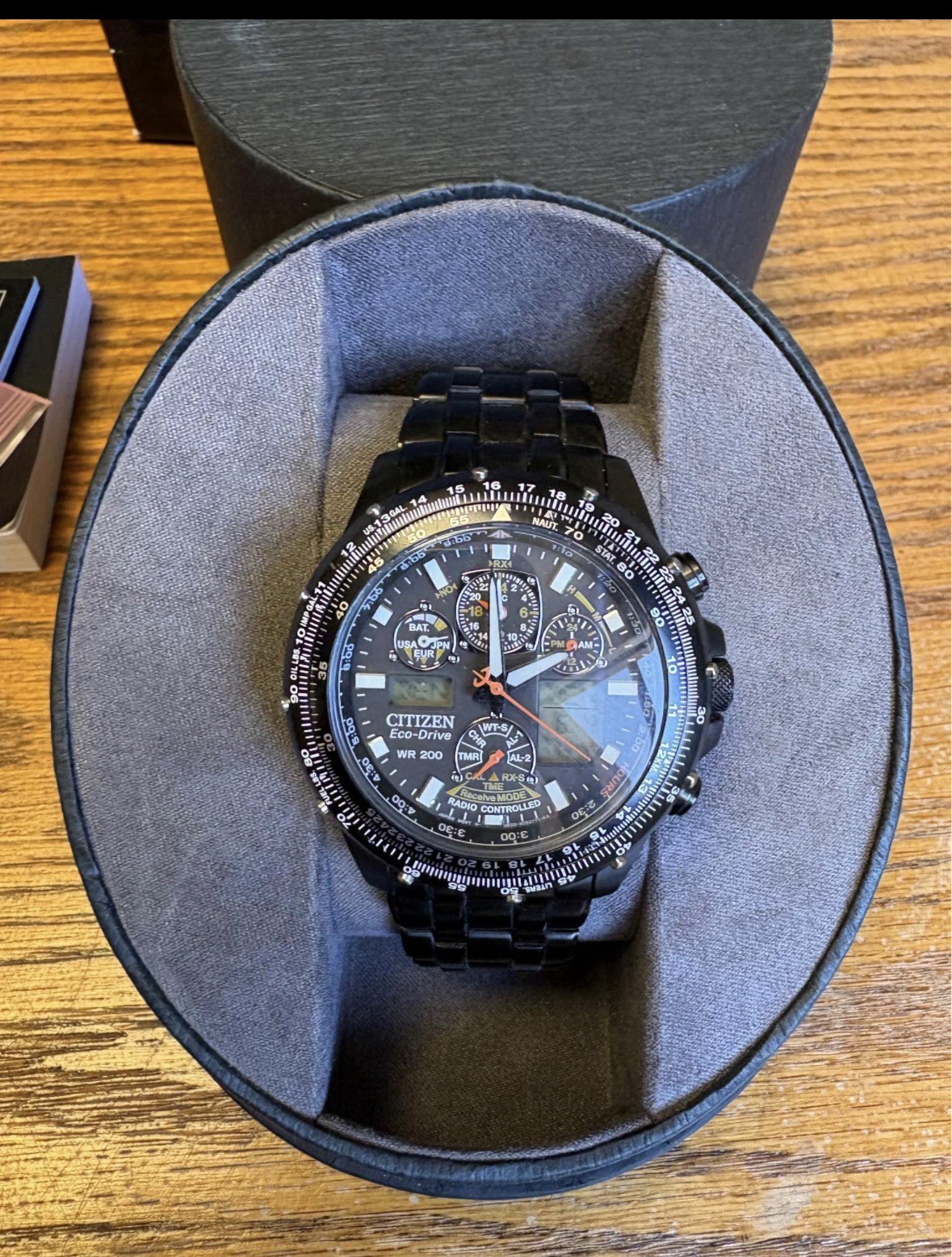 Citizen Promaster Skyhawk A-T Eco Drive Radio Controlled black EUC