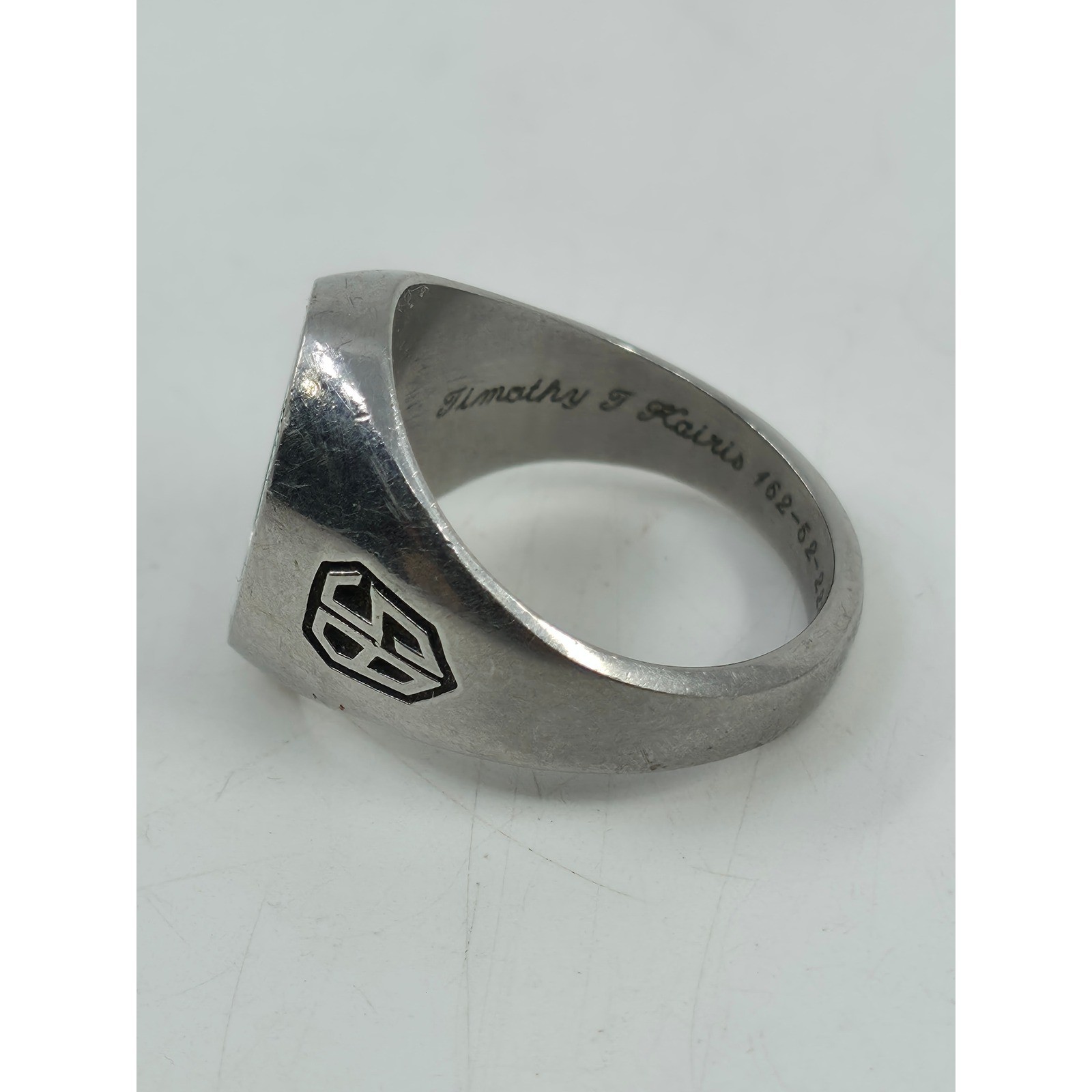 Penn State University 1989 Class Ring ArtCarved Siladium Mens Size 10.5 PSU Ring