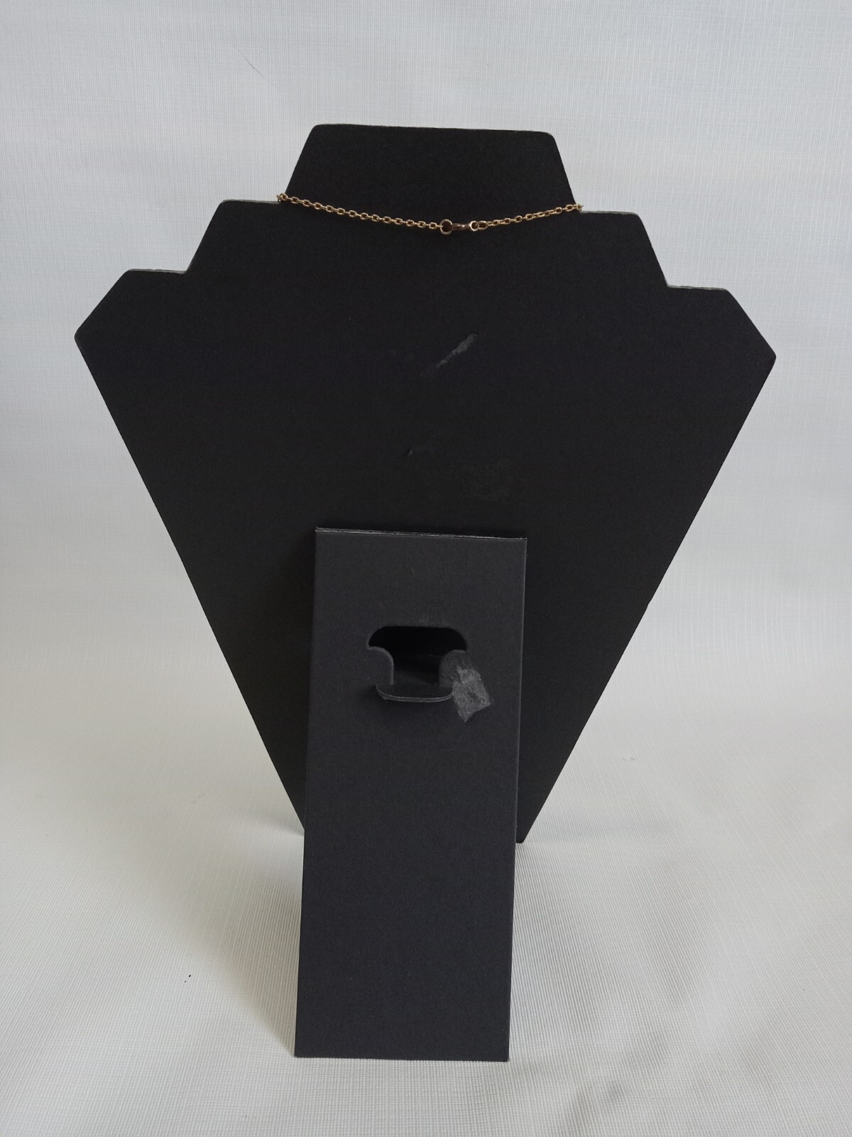 Gold Toned Open Heart Shaped Pendant Lightweight Dainty Single Strand Necklace