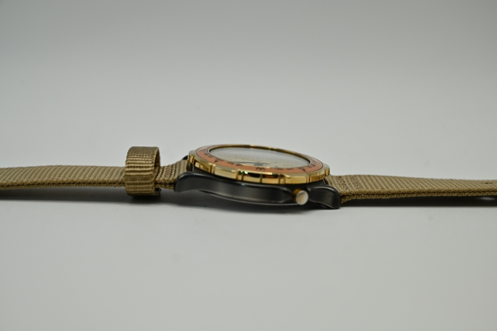 Vintage 1994 Timex Indiglo Watch 37mm, Adventure Compass, Ref: 38001