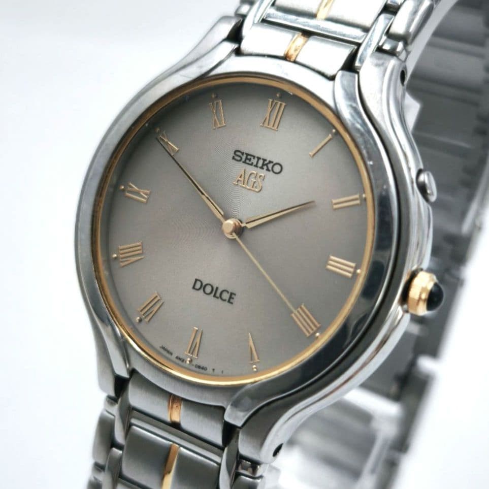[High-end, fully functional] Seiko Dolce automatic watch with AGS original strap
