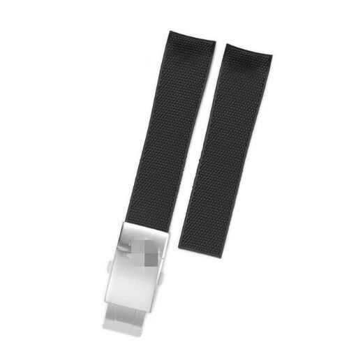 Soft Rubber Silicone waterproof Watch Band Strap 19/21mm fit L.ongines Conquest