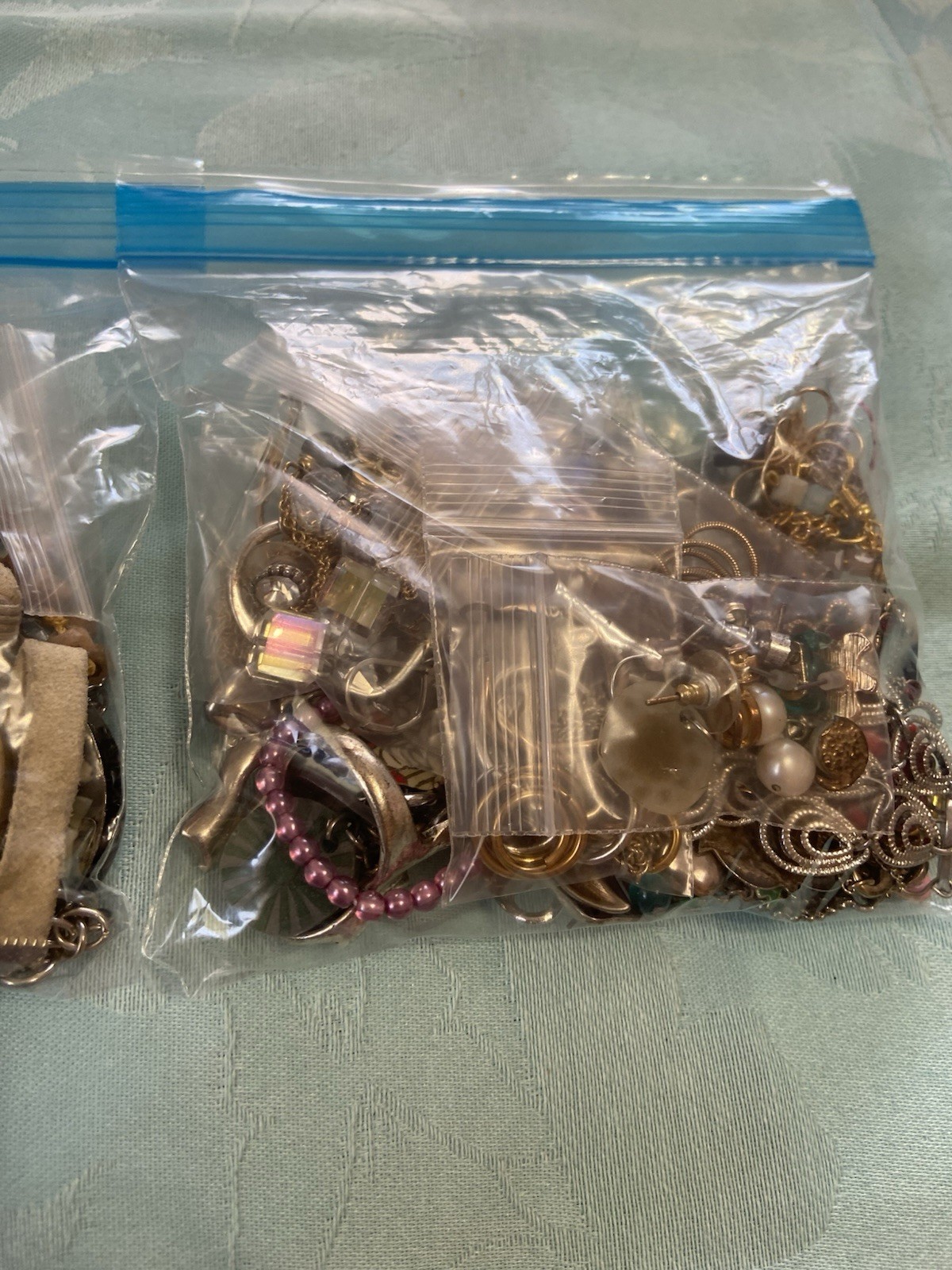 Jewelry Bags (Set Of 2) 14.4 Ounces! Odds And Ends! Great Find