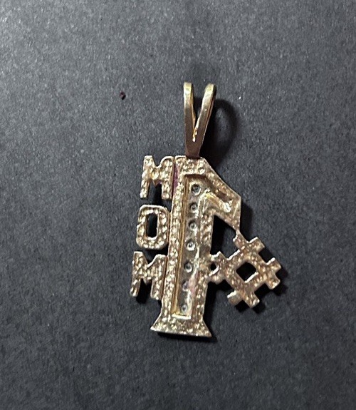 14 KT 2 Gram #1 MOM Pendant