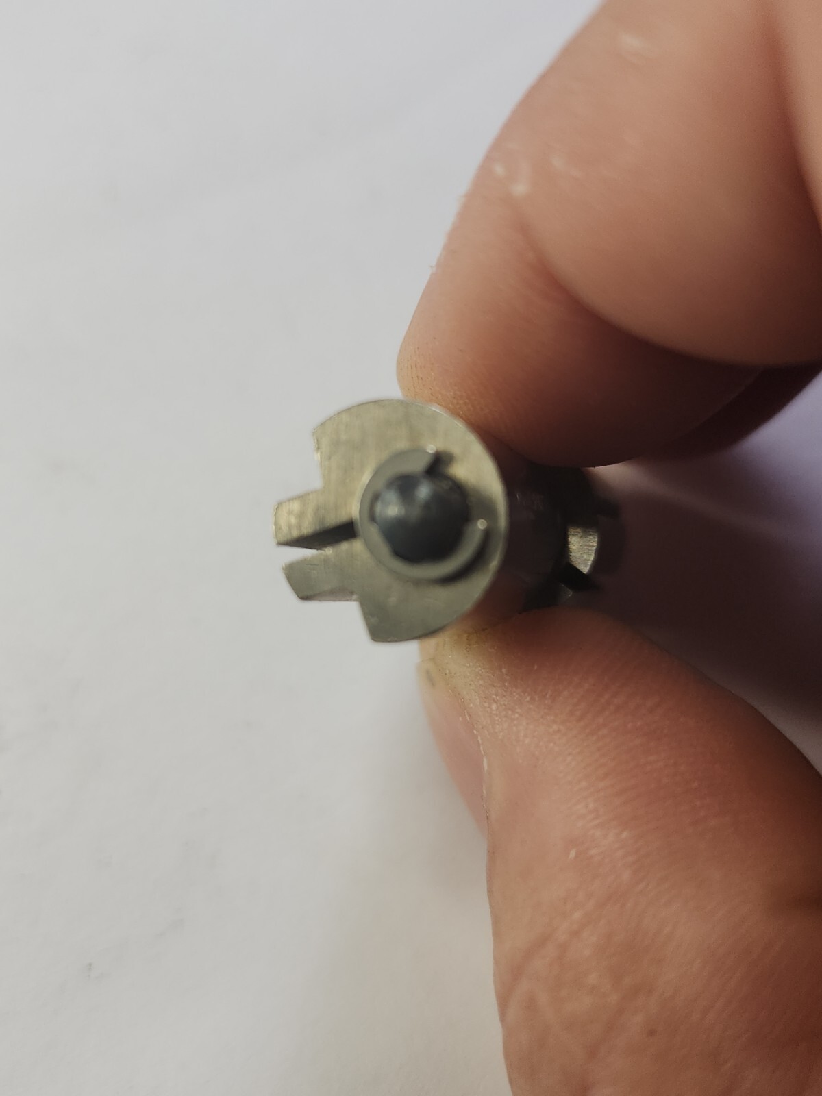 WATCHMAKERS Burnishing roller , vice type, 8 notch