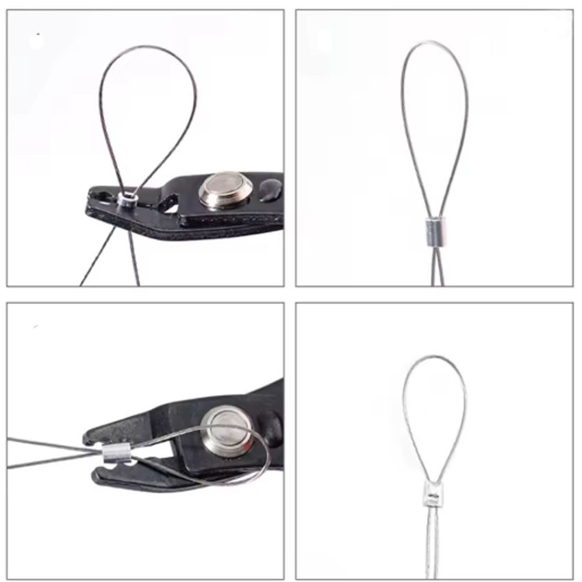 Bead Crimping Tool Crimper Pliers – For 2-3mm Round or Tube Beading Crimp Wire
