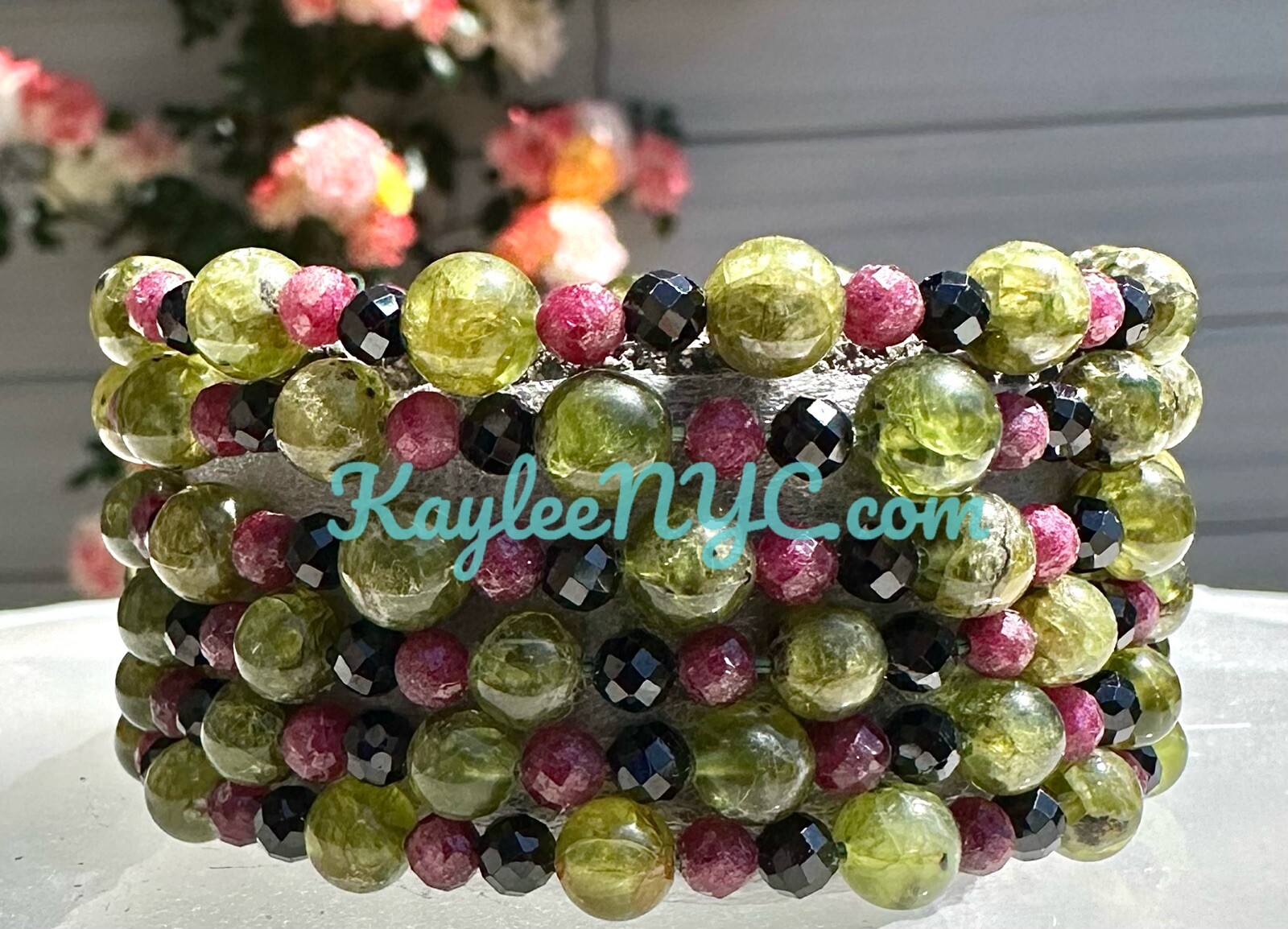 Wholesale Lot 6 Pcs Natural Crystal Leo Zodiac Stretch Bracelet Healing