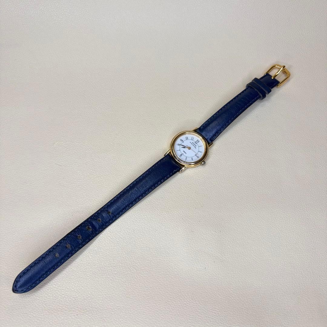 SEIKO 4N21-0060 Blue Strap Watch Used
