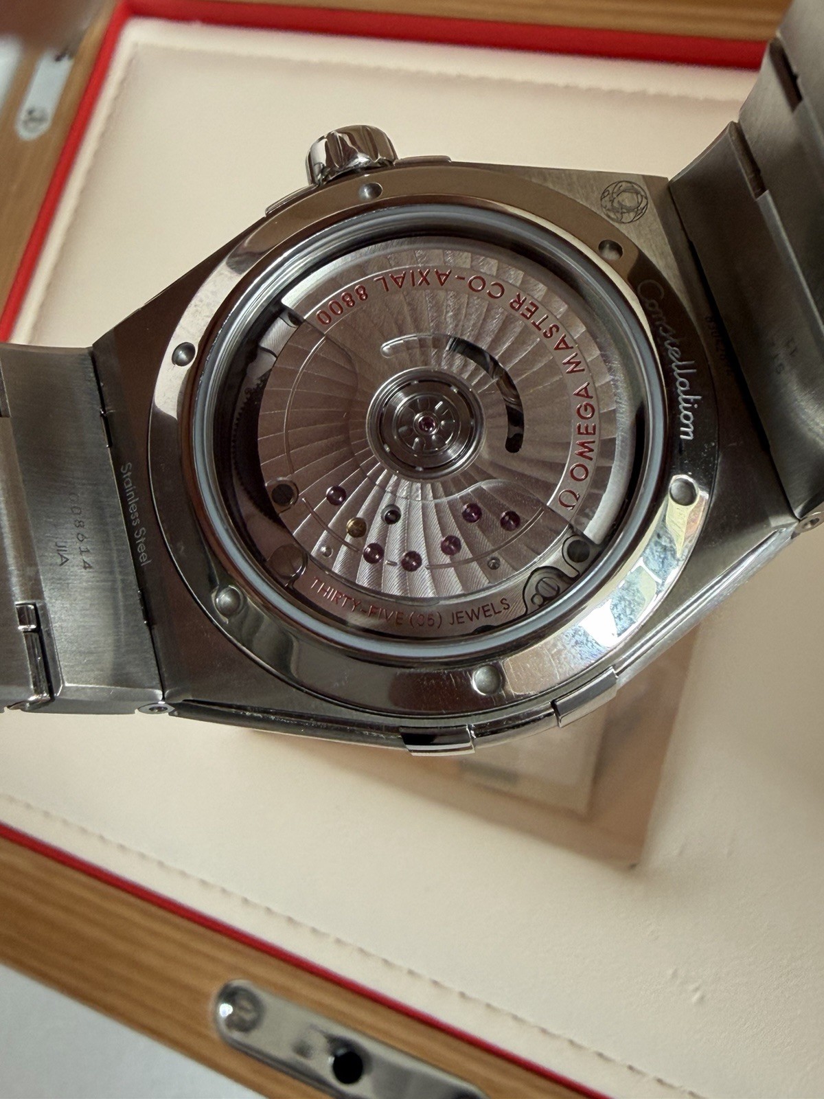 OMEGA Constellation Co-Axial Master Chronometer Silver Dial Date Steel Bracelet