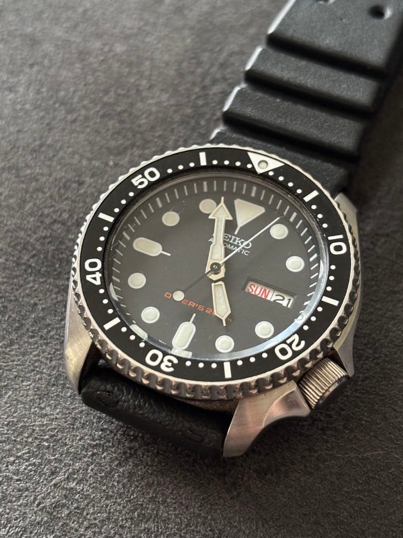 SEIKO SKX007 “Black Boy” Diver’s Watch – Automatic (7S26‑0020)