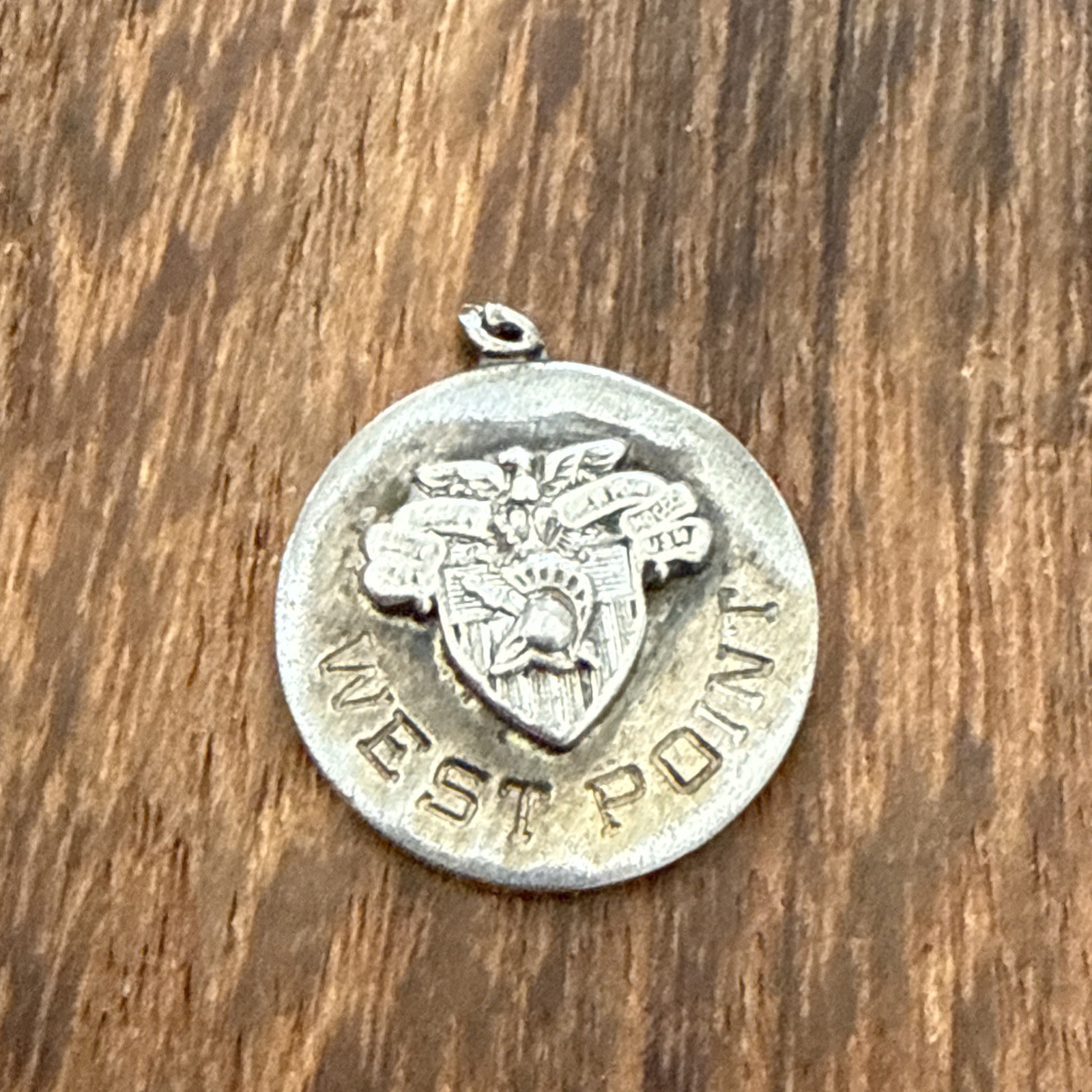 VINTAGE U.S. 50s West Point Military Academy Pendant* Sterling Kinney Prov. R.I.