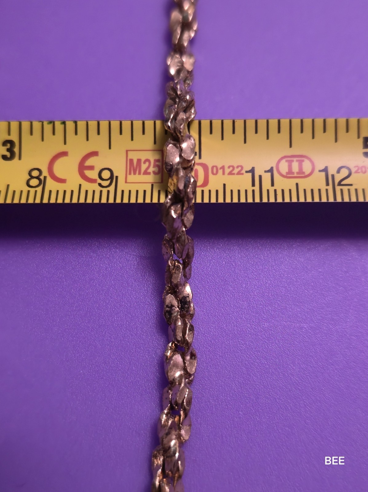 Special Chain Nugget Link 5mm Wide 28 Grams Pat. P Signed Beautiful Chain…