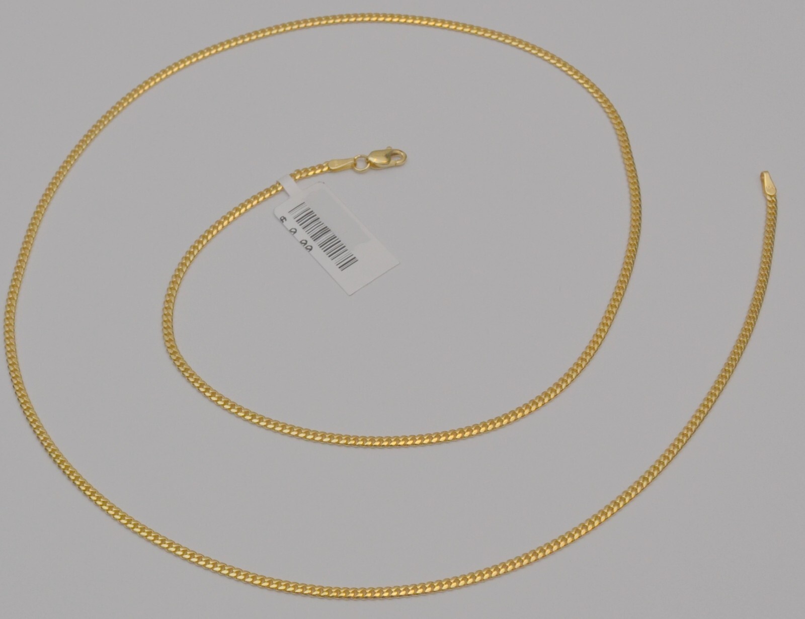 10K Solid Yellow Gold Miami Cuban Chain Link Necklace 22 Inches 7.1 gr