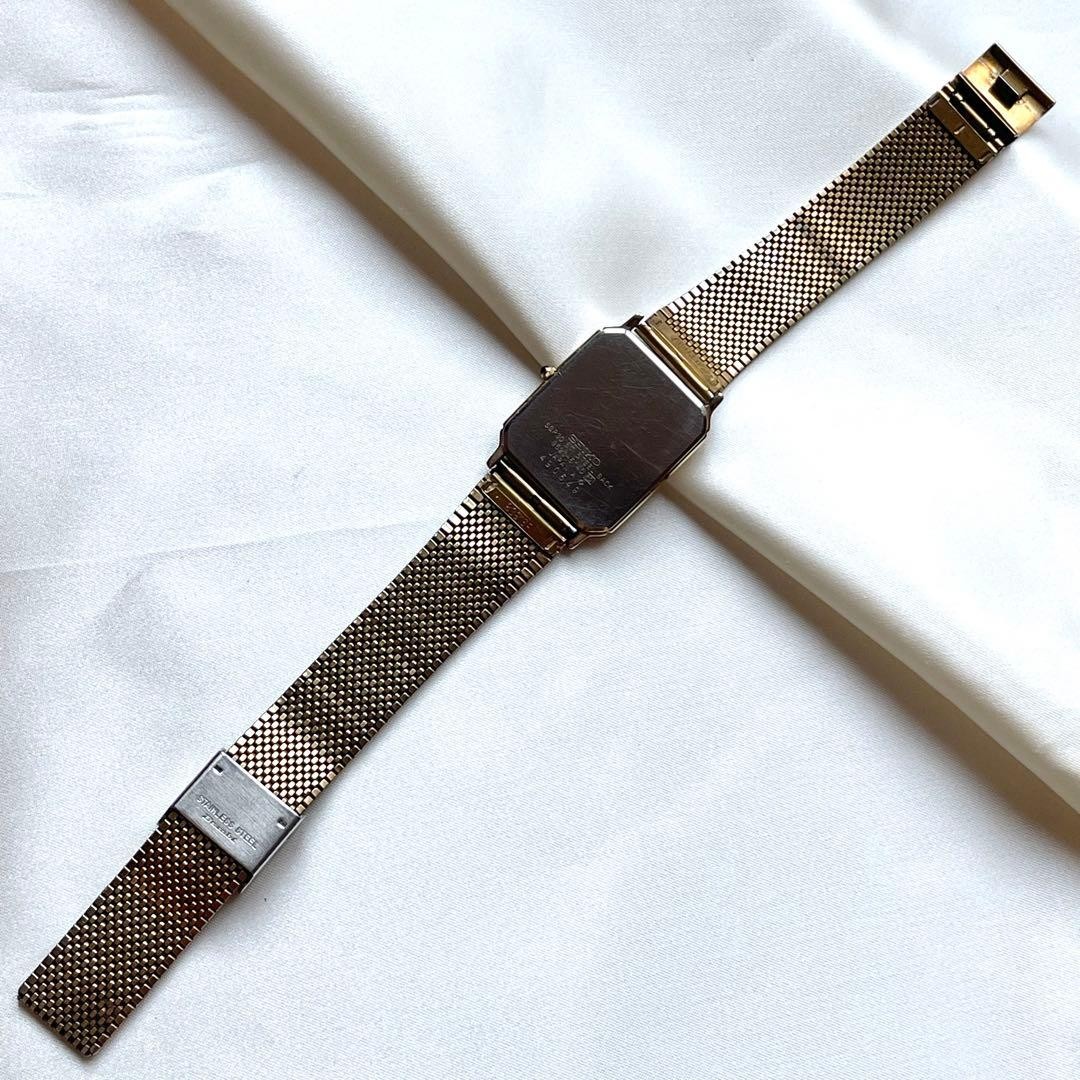 Seiko Dolce Rectangular Quartz Watch 9520 wrist 17cm/6.7in NB/NA