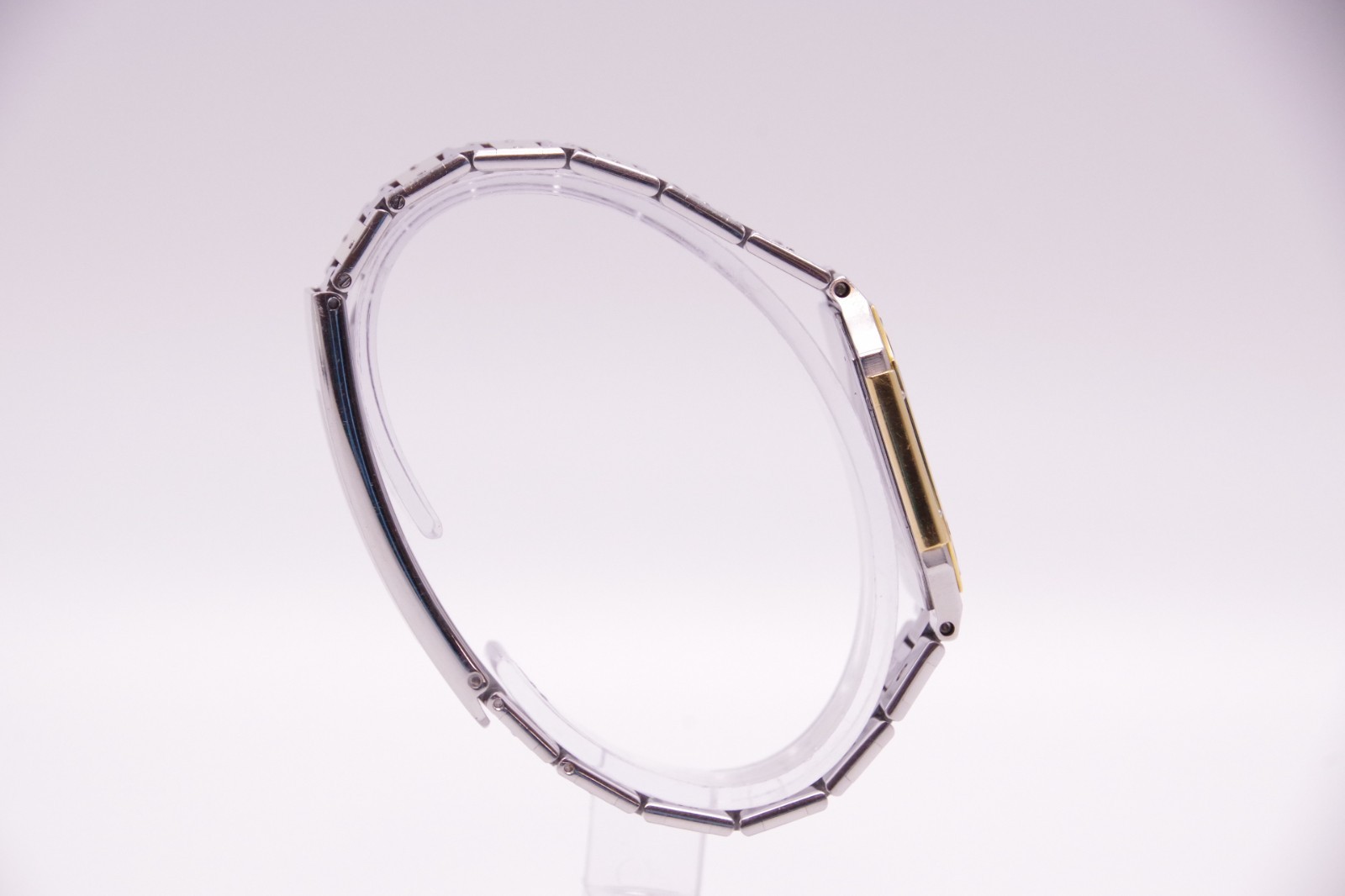 Reserved [Exc+5] SEIKO CREDOR 9570-5210 Two Tone 14K 16cm Qz Unisex JAPAN