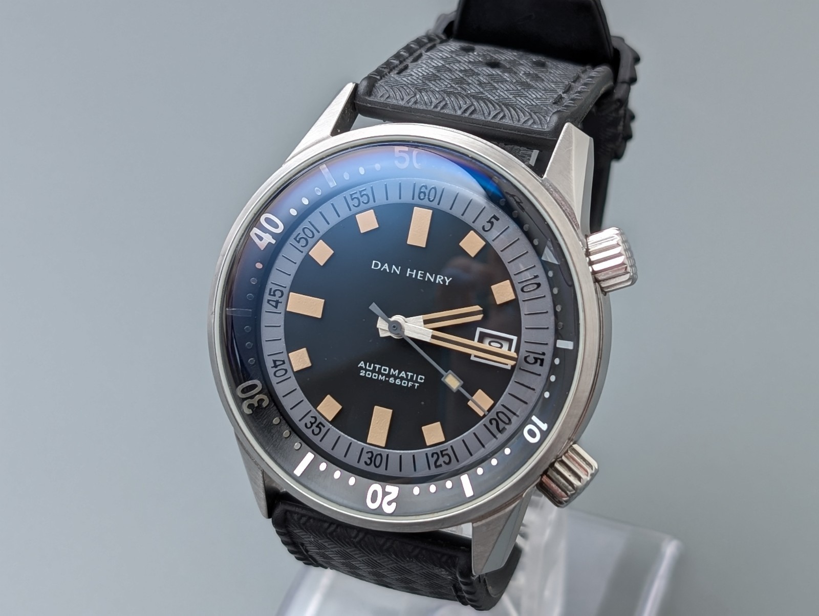 Dan Henry 1970 Limited Edition Automatic 0861/1970 Watch Boxed 44mm