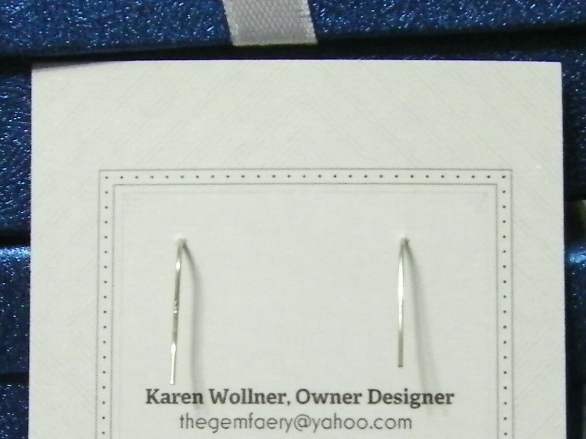 Sterling Silver Faceted Natural MORGANITE Dangle Earrings #2942…Handmade USA