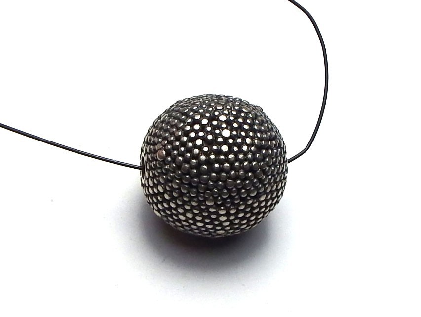 Bali STERLING SILVER Focal Bead Handmade BIG Indonesia – CHOOSE STYLE