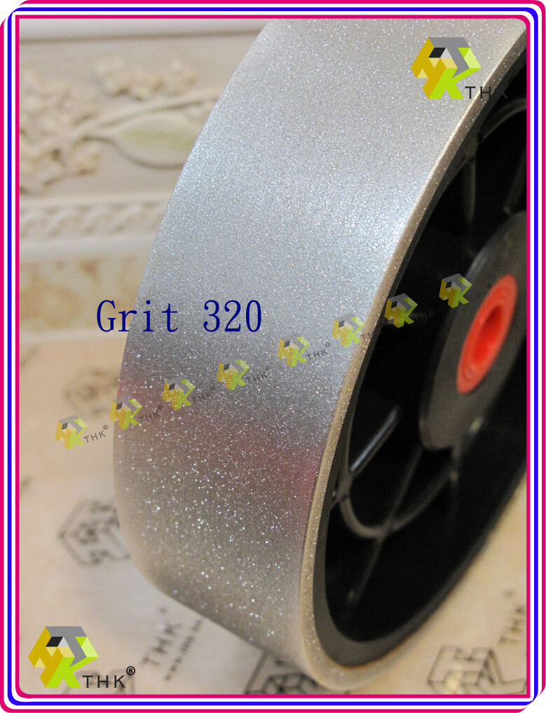 200mm 8 inch THK Diamond Lapidary Jewelry Grinding wheel 50mm Wide Grit 46~3000