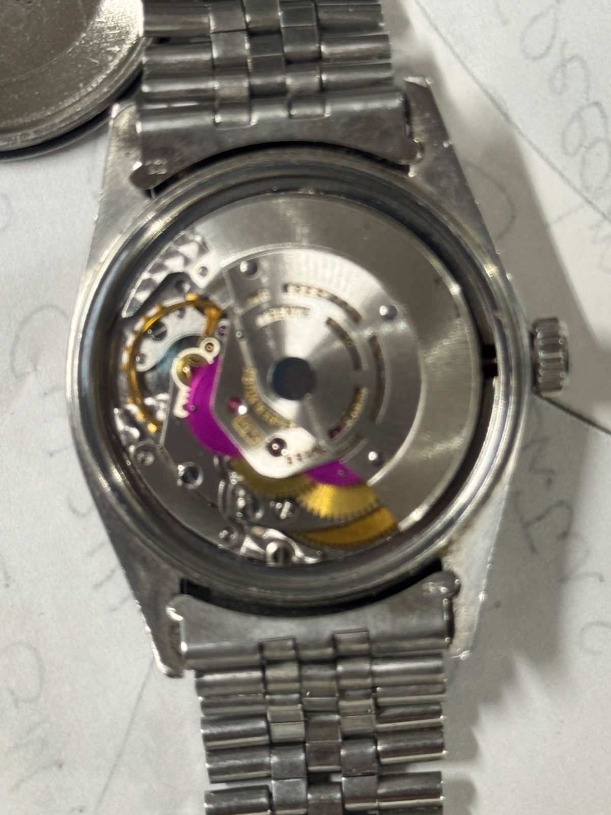 Rolex Datejust 1601 Vintage Jubilee Automatic Steel 36mm Silver Dial