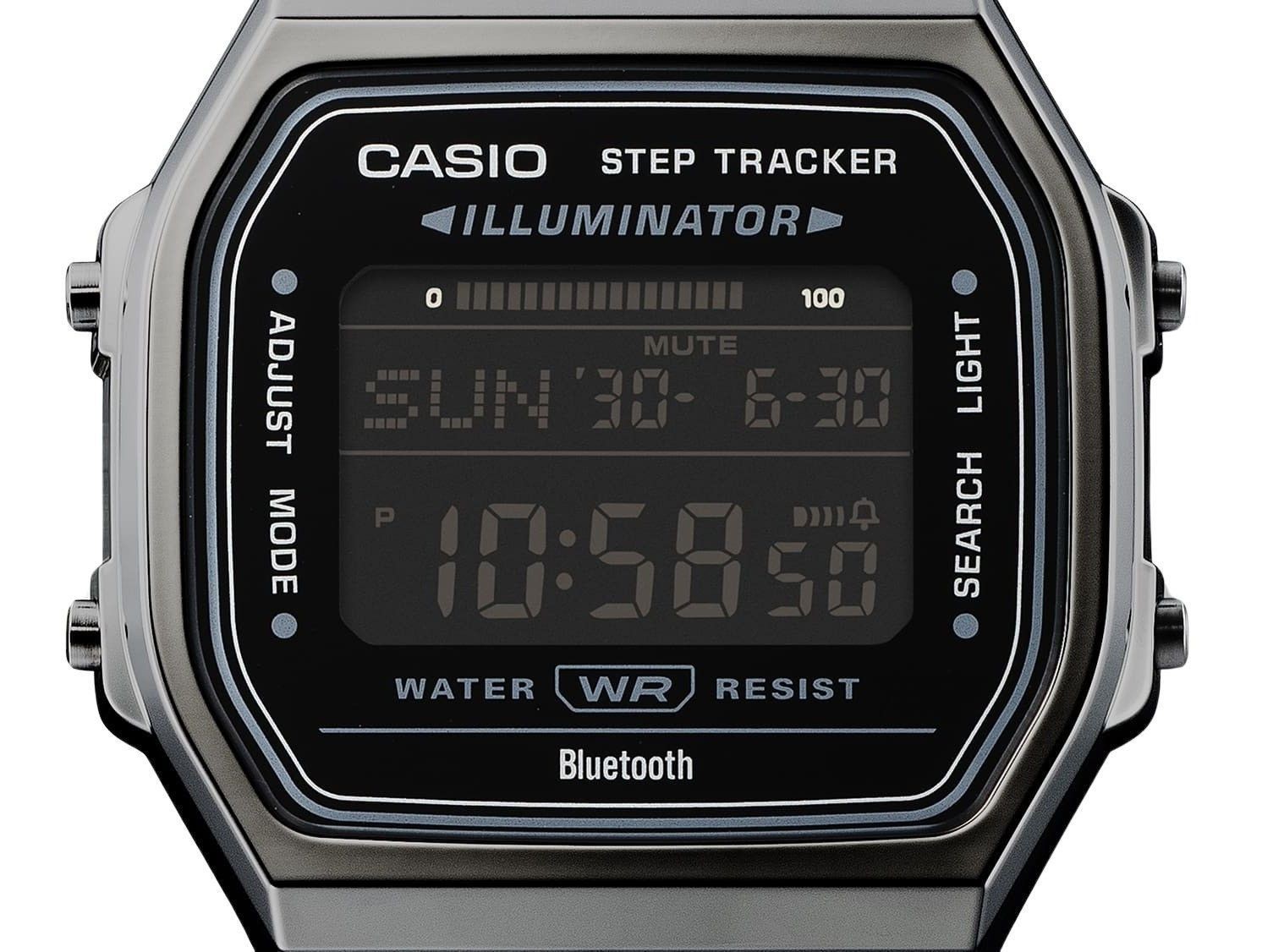 Casio Vintage Digital Smartphone Link Casual Quartz ABL-100WEGG-1B Unisex Watch