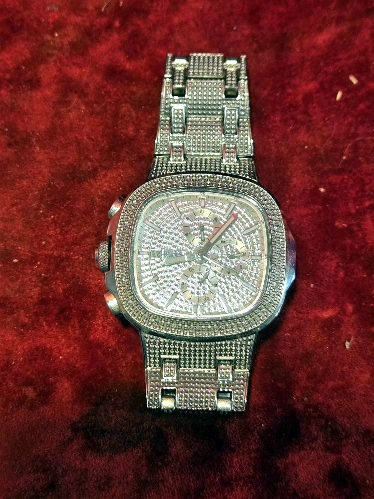 JBW Heist Watch J6380D with 20 Diamonds