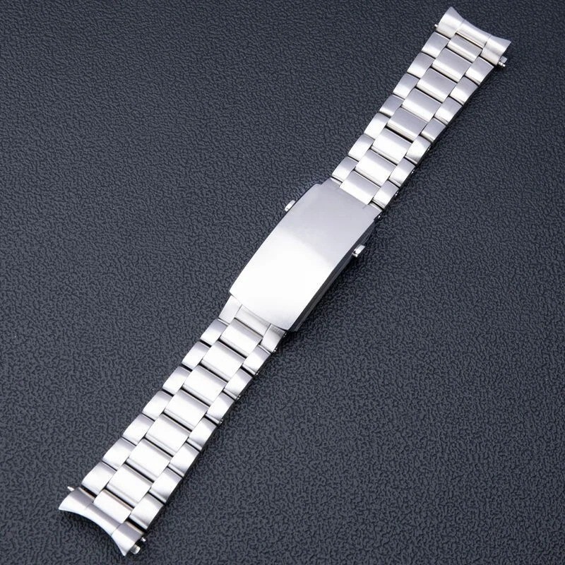 21mm 316L Steel Bracelet Wrist Watch Band Fits Omega Planet Ocean 600M