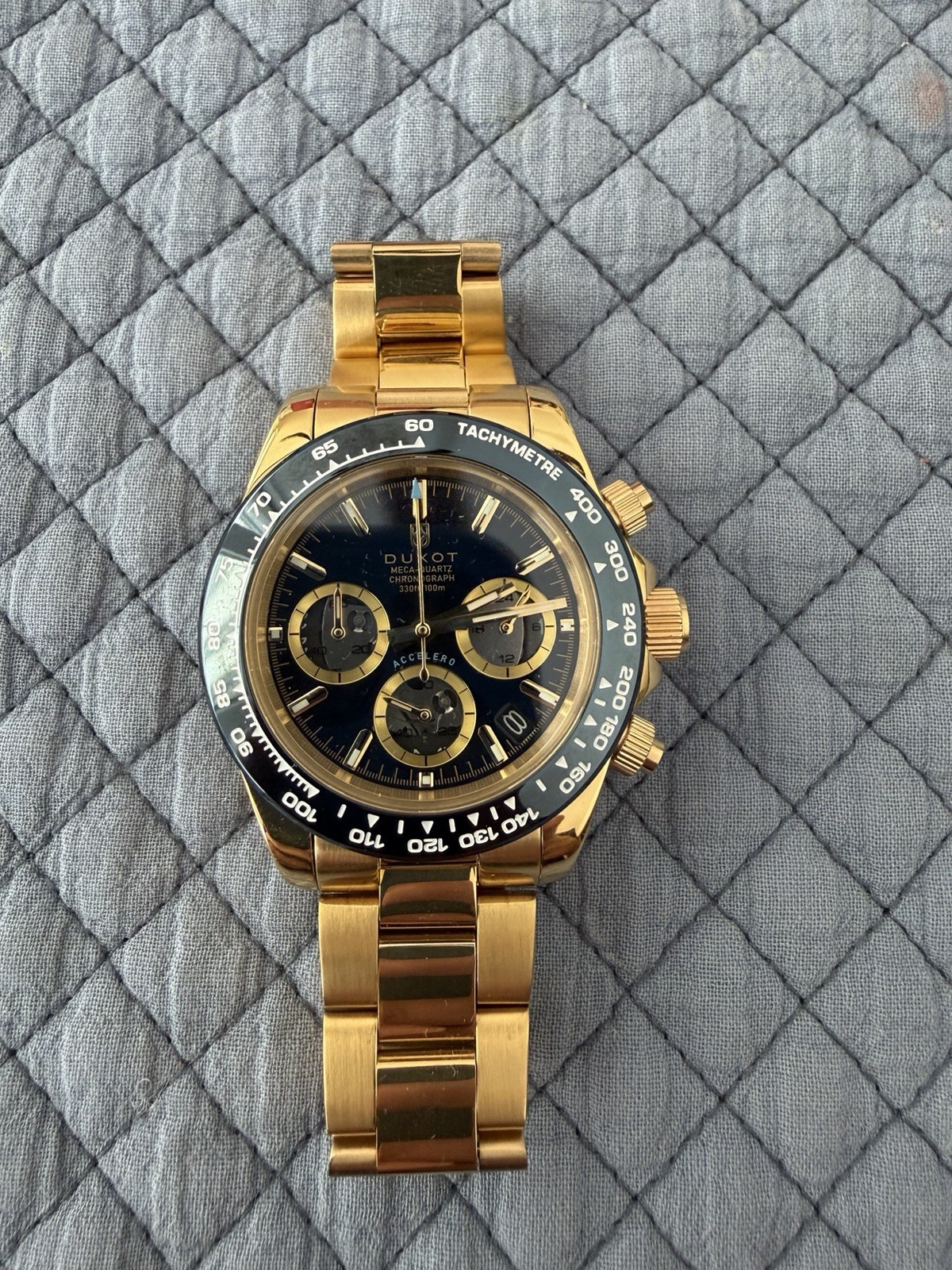 Accelero Chronograph Compax Skeleton Edition Cerulean Shine 40 MM