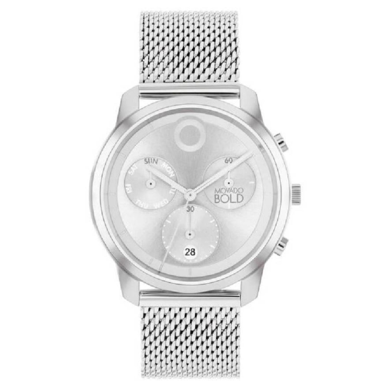 Movado Men’s Element Silver Dial Watch – 3601024
