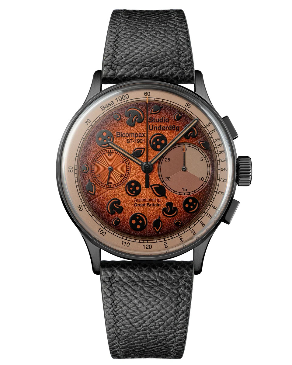 Time & Tide X Studio Underd0g 01 Burnt Pepperoni Pizza *Event Exclusive* Watch
