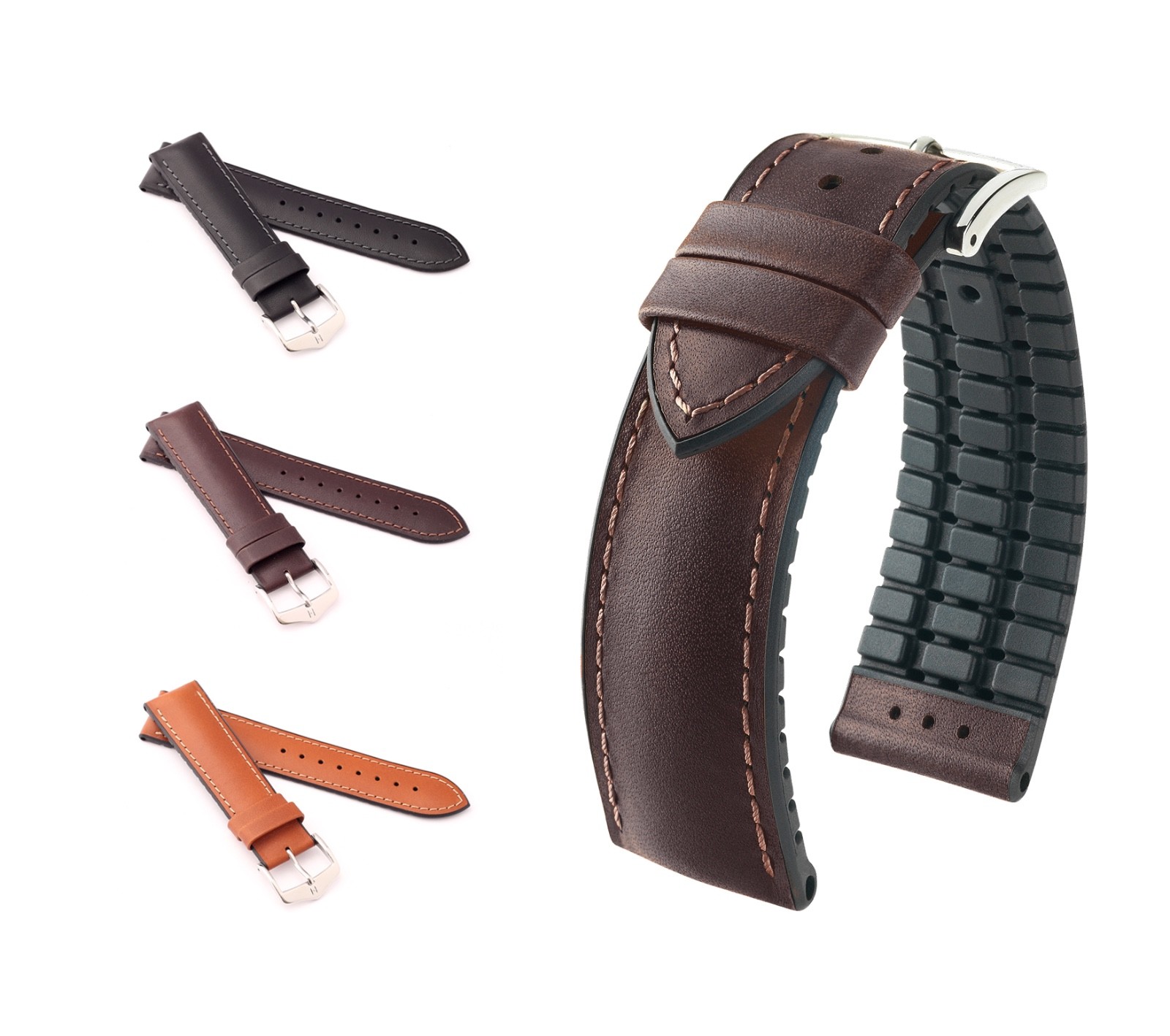 HIRSCH XS Performance Watch Band “James”, 18-20 mm, 3 colors, new!