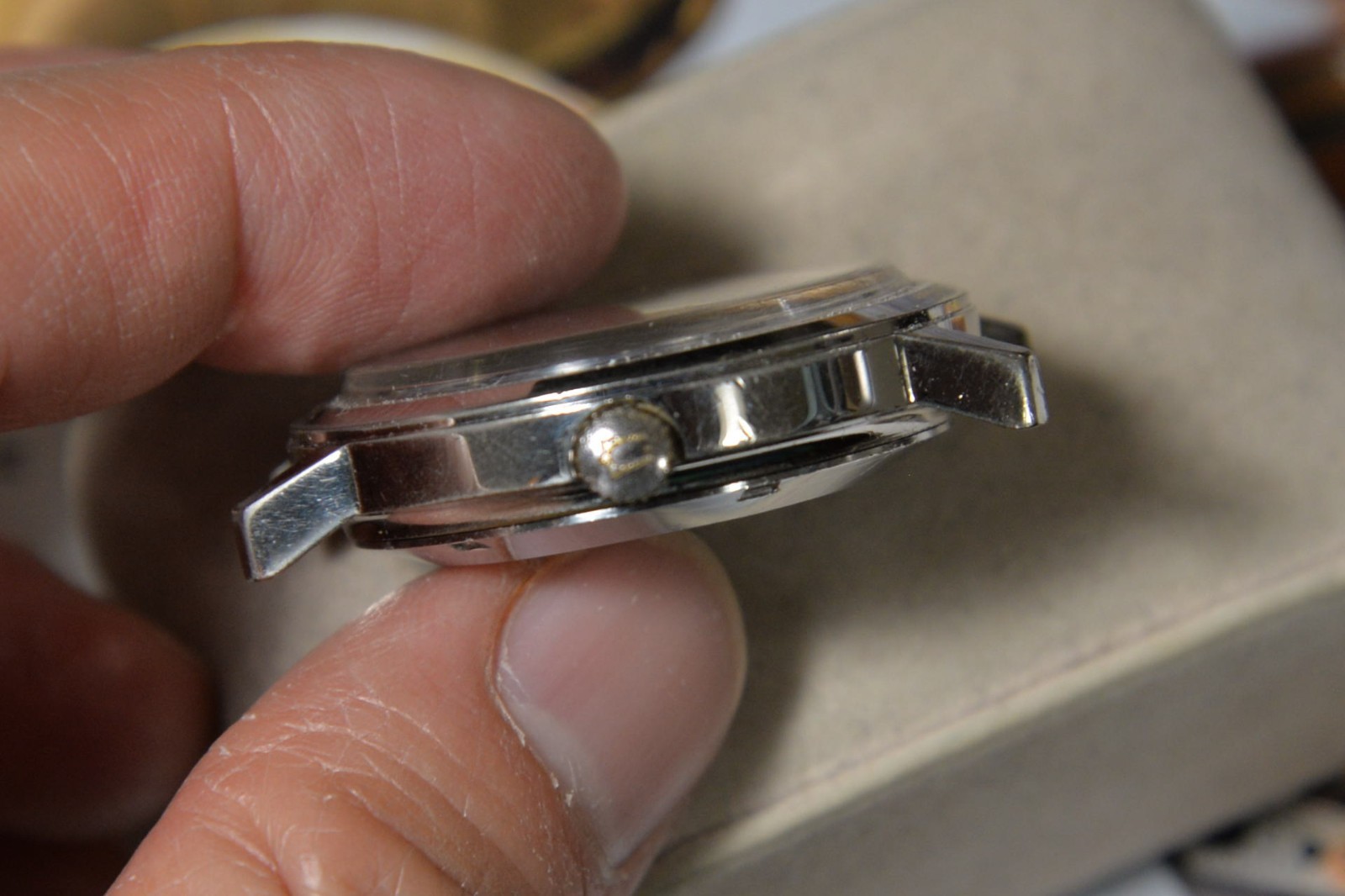 Vintage 1978 Bulova CARAVELLE 1133.50 ETA2879 17J Automatic Mens Watch–4 Repair