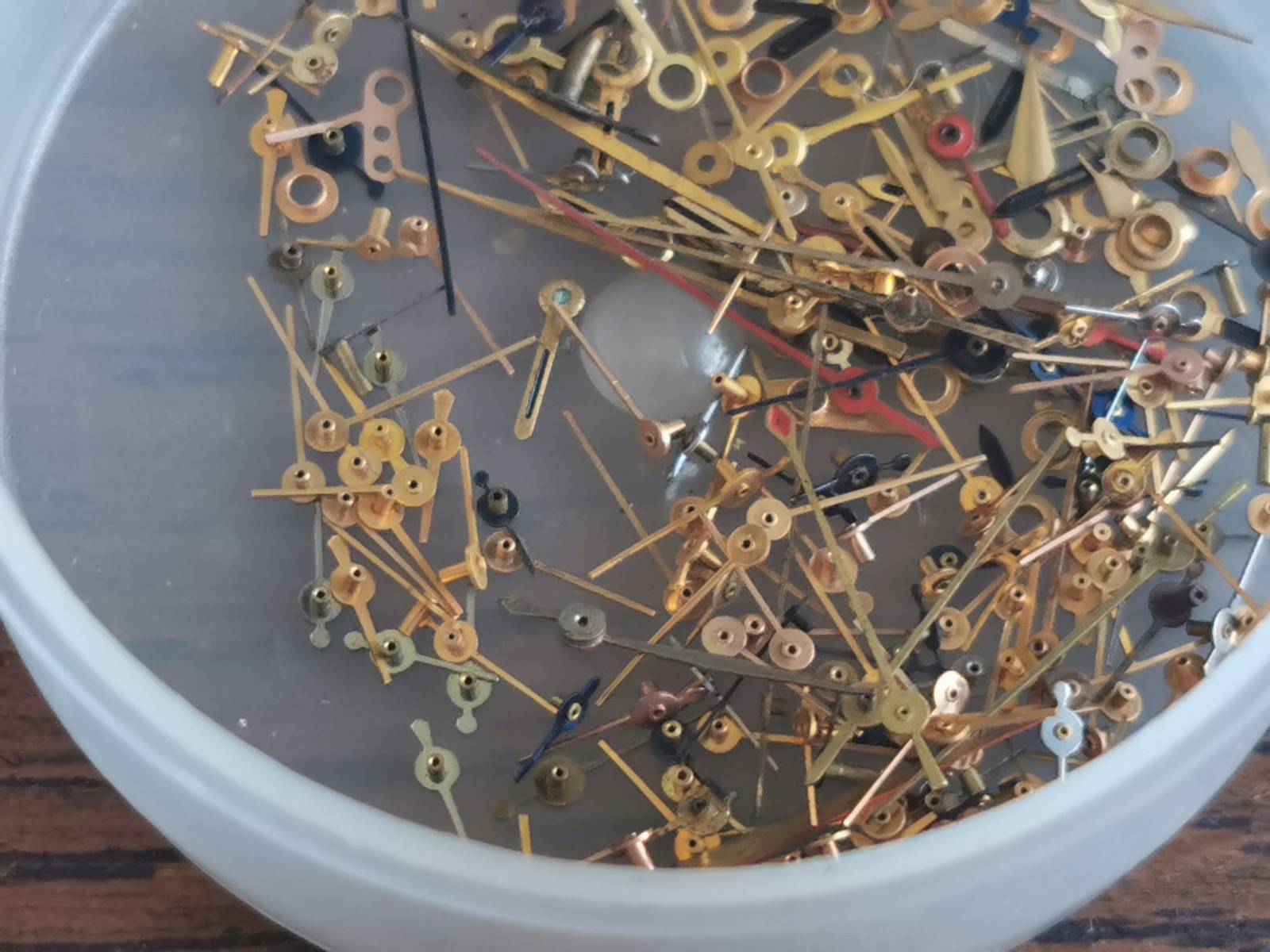 Watch Hands, Mostly Sub-Second Hands, Gilt, Watchmaker Parts #T318